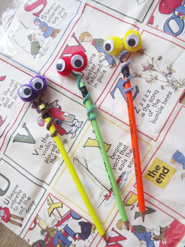 back to school pencil toppers
